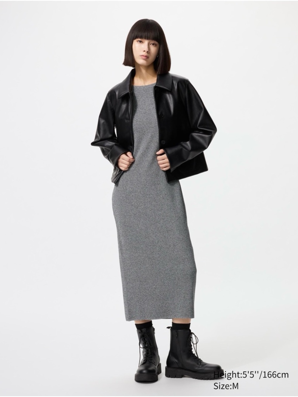 Uniqlo Washable Knit Bra Dress